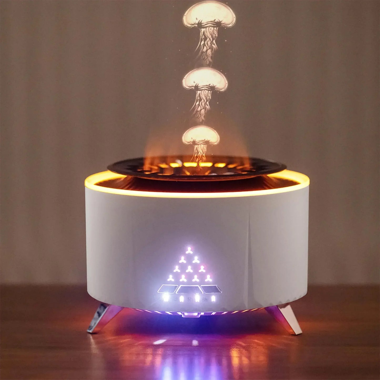 2025 Diffusers for Essential Oils Large Room Jellyfish Mist 350Ml Aromatherapy Diffuser for Home Bedroom Dropshipping