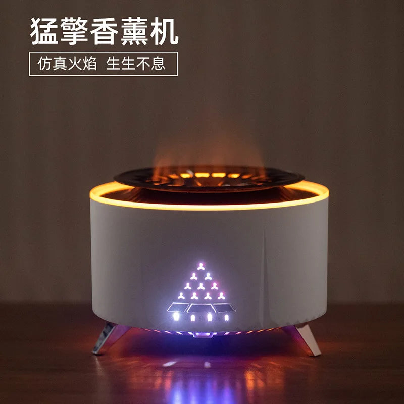 2025 Diffusers for Essential Oils Large Room Jellyfish Mist 350Ml Aromatherapy Diffuser for Home Bedroom Dropshipping